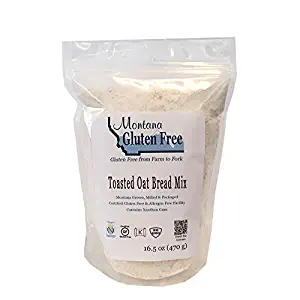 Montana Gluten Free Toasted Oat Bread Mix, 16.5 Ounce (Pack of 6)