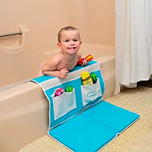 Wellness Goodies Baby Bath Kneeler and Elbow Pad -Deluxe Safety Bath Kneeler Designed to Ease Knee and Elbow Pain -Comfort Pad, Non Slip, Comfort Padding, Foldable & Washable -Perfect Baby Shower Gift