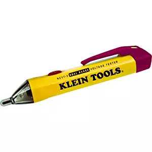 Klein Tools NCVT-2 Dual Range Tester, Non Contact Tester for Standard and Low Voltage with 3-m Drop Protection