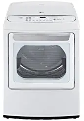 LG DLGY1702WE SteamDryer 7.3 Cu. Ft. White With Steam Cycle Gas Dryer - Energy Star