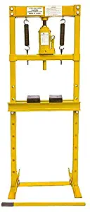 JEGS 81515 12-Ton Hydraulic Shop Press Floor Mount