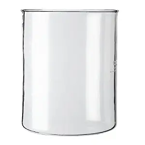 Bodum 01-11142-10 Chambord Locking Lid French Press Spare Carafe, 17 Oz, Clear