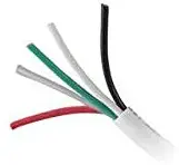 Honeywell Genesis 54735501 16/2 Oxygen-Free Copper Cable, White [500']