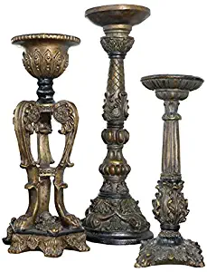 TIC Collection 72-888 English Gate Pillars, Set of 3