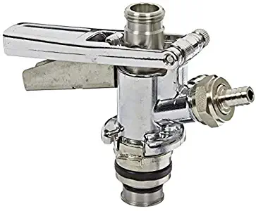 Draft Warehouse CK722U Keg Coupler, Small, Chrome