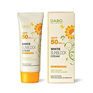 DABO White Sunblock Cream SPF50 PA+++ (70ml)