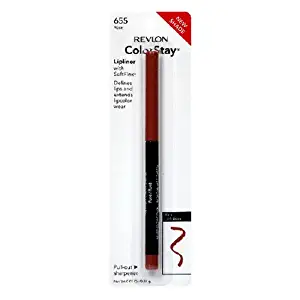 Revlon ColorStay Lipliner with SoftFlex, Rose 655, 0.01 Ounce