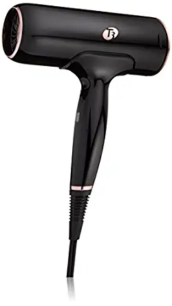 T3 - Cura LUXE Hair Dryer | Digital Ionic Professional Blow Dryer | Frizz Smoothing | Fast Drying Wide Air Flow | Volume Booster | Auto Pause Sensor | Multiple Speed and Heat Settings | Cool Shot