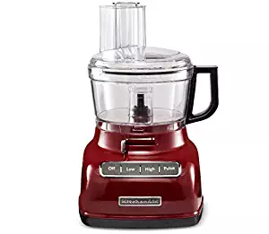 KitchenAid RKFP0711GC 7-Cup Food Processor - Gloss Cinnamon Dark Red (Certified Refurbished)