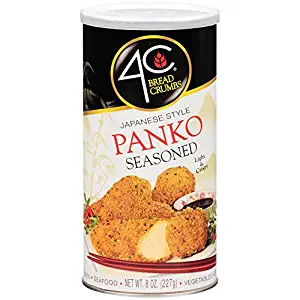 4C Japanese Style Panko Seasoned Bread Crumbs, 8 oz