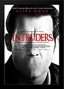 Intruders 28x36 Large Black Wood Framed Movie Poster Art Print