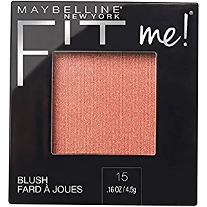 Maybelline Fit Me Blush, 15 Nude, 0.16 oz (Pack of 2)