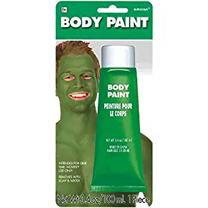 Amscan Body Paint, Party Accessory, Green