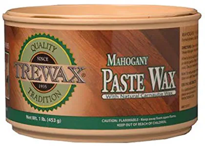 Trewax Paste Wax Mahogany Indian Sand, 12.35-Ounce