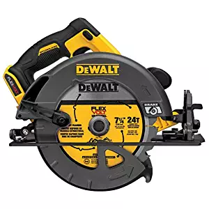 DEWALT DCS575B FLEXVOLT 60V MAX Lithium-Ion Brushless 7 1/4" Circular Saw (Bare Tool)