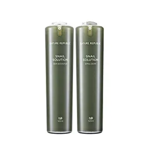 Nature Republic SNAIL SOLUTION Skin Booster & Emulsion SET Toner Emulsion