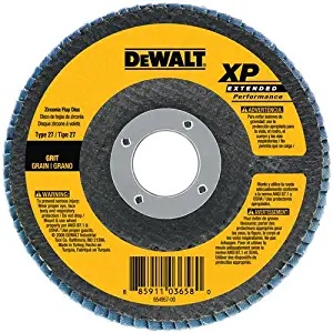 DEWALT DW8252 4-1/2-Inch by 7/8-Inch 80g XP Flap Disc