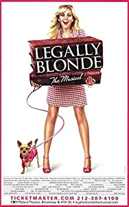 Legally Blonde The Musical (Broadway) Poster Movie 12x18 inch(30cmx46cm) Frameless Gift