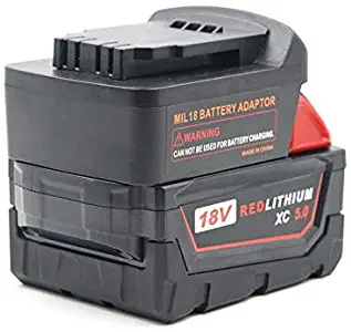 1Pcs For Milwaukee M18 Power Tools Li-ion Battery to Dewalt 18V/20V Batteries Adaper with very durable quality