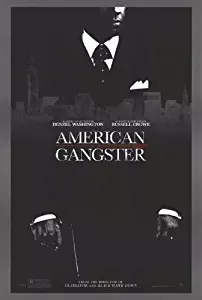 AMERICAN GANGSTER MOVIE POSTER 2 Sided ORIGINAL DENZEL 27x40