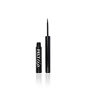 VASANTI Felt Tip Liquid Eyeliner - Black, Natural to Dramatic Look - Great for Sensitive Eyes