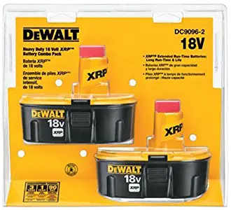 DEWALT 18V Battery, XRP, Combo Pack (DC9096-2) (Renewed)
