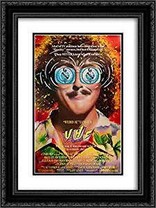 UHF 18x24 Double Matted Black Ornate Framed Movie Poster Art Print