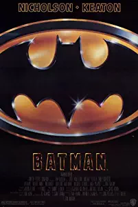 Batman Movie Poster (11 x 17 Inches - 28cm x 44cm) (1989) Style A -(Michael Keaton)(Jack Nicholson)(Kim Basinger)(Robert Wuhl)(Tracey Walter)(Billy Dee Williams)