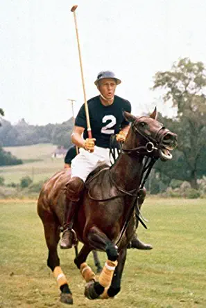 Steve McQueen 11x17 Mini Poster playing polo The Thomas Crown Affair