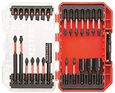 CRAFTSMAN Drill/Driver Set, Impact Ready Bits, 26 Pieces (CMAF1326)