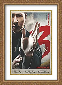 IP Man 3 28x38 Double Matted Large Large Gold Ornate Framed Movie Poster Art Print