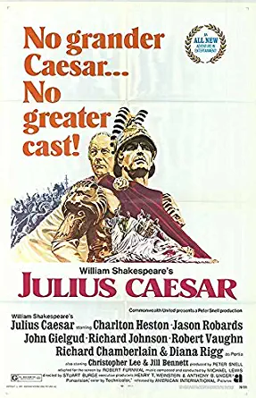 Julius Caesar - Authentic Original 27x41 Folded Movie Poster