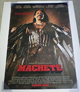 MACHETE MOVIE POSTER 1 Sided ORIGINAL 27x40 DANNY TREJO JESSICA ALBA