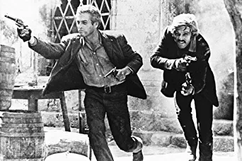 Butch Cassidy & The Sundance Kid Guns Blazing Poster