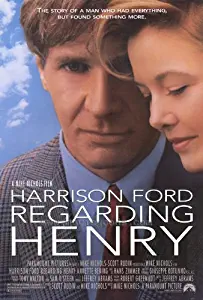 Regarding Henry Movie Poster (27 x 40 Inches - 69cm x 102cm) (1991) -(Harrison Ford)(Annette Bening)(Bill Nunn)(Mikki Allen)(Elizabeth Wilson)(Robin Bartlett)