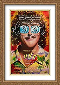 UHF 28x40 Double Matted Large Gold Ornate Framed Movie Poster Art Print