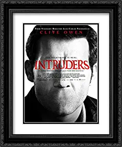 Intruders 20x24 Double Matted Black Ornate Framed Movie Poster Art Print