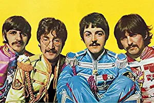 The Beatles - Music Poster/Print (SGT. Pepper's Lonely Hearts Club Band) (Size: 36 inches x 24 inches)