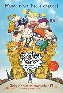 RUGRATS IN PARIS THE MOVIE (2000) Original Authentic Movie Poster 27x40 - ROLLED - Single-Sided - Elizabeth Daily - Susan Sarandon - John Lithgow - Tara Strong