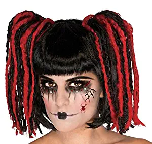 Gothic Doll Face Mask Tattoo