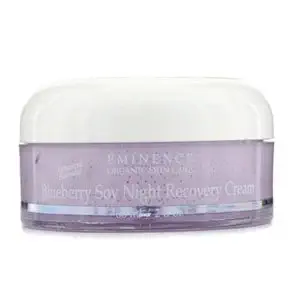 Eminence Organic Skincare. Blueberry Soy Night Recovery Cream