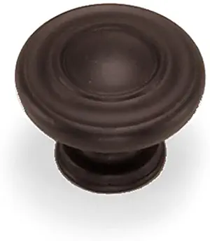 Laurey 51866 Nantucket 1-3/8-Inch Diameter Knob, Oil Rubbed Bronze