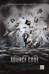 SOURCE CODE MOVIE POSTER 2 Sided ORIGINAL 27x40 JAKE GYLLENHAAL