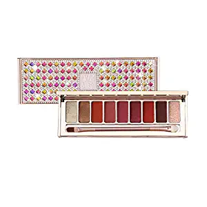 Beautypapa Starry Gem Eyeshadow 9 Colors Waterproof Make up Eyeshadow Palette Romantic Flame Color