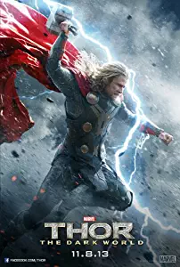 Thor: The Dark World (2013) 24X36 Movie Poster (THICK) - Chris Hemsworth, Natalie Portman, Tom Hiddleston