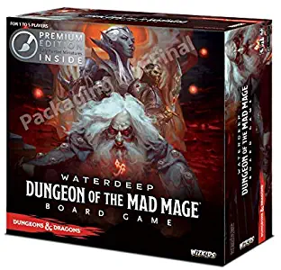 WizKids 73591 Dungeons and Dragons Waterdeep: Dungeon of The Mad Mage Adventure System Board Toy (Premium Edition)