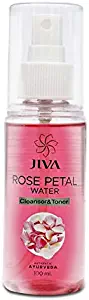 Jiva Ayurveda Alcohol-Free Rose Petal Water Cleanser & Toner