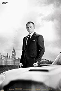 Pyramid America James Bond Skyfall DB5 Movie Poster 24x36 inch