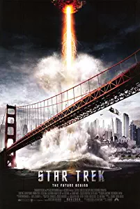 STAR TREK XI MOVIE POSTER 2 Sided ORIGINAL BRIDGE 27x40 CHRIS PINE