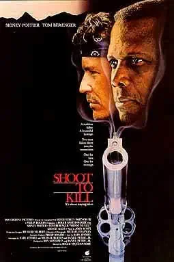 Shoot to Kill Sidney Poitier Tom Berenger Kirstie Alley Original Single Sided Rolled 27x41 Movie Poster 1988